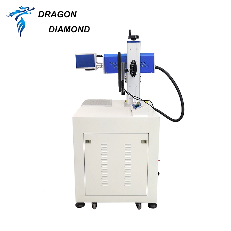 เดสก์ท็อป 20W 30W 50W CO2 RF Laser Marking Machine สำหรับหนัง Acrylic