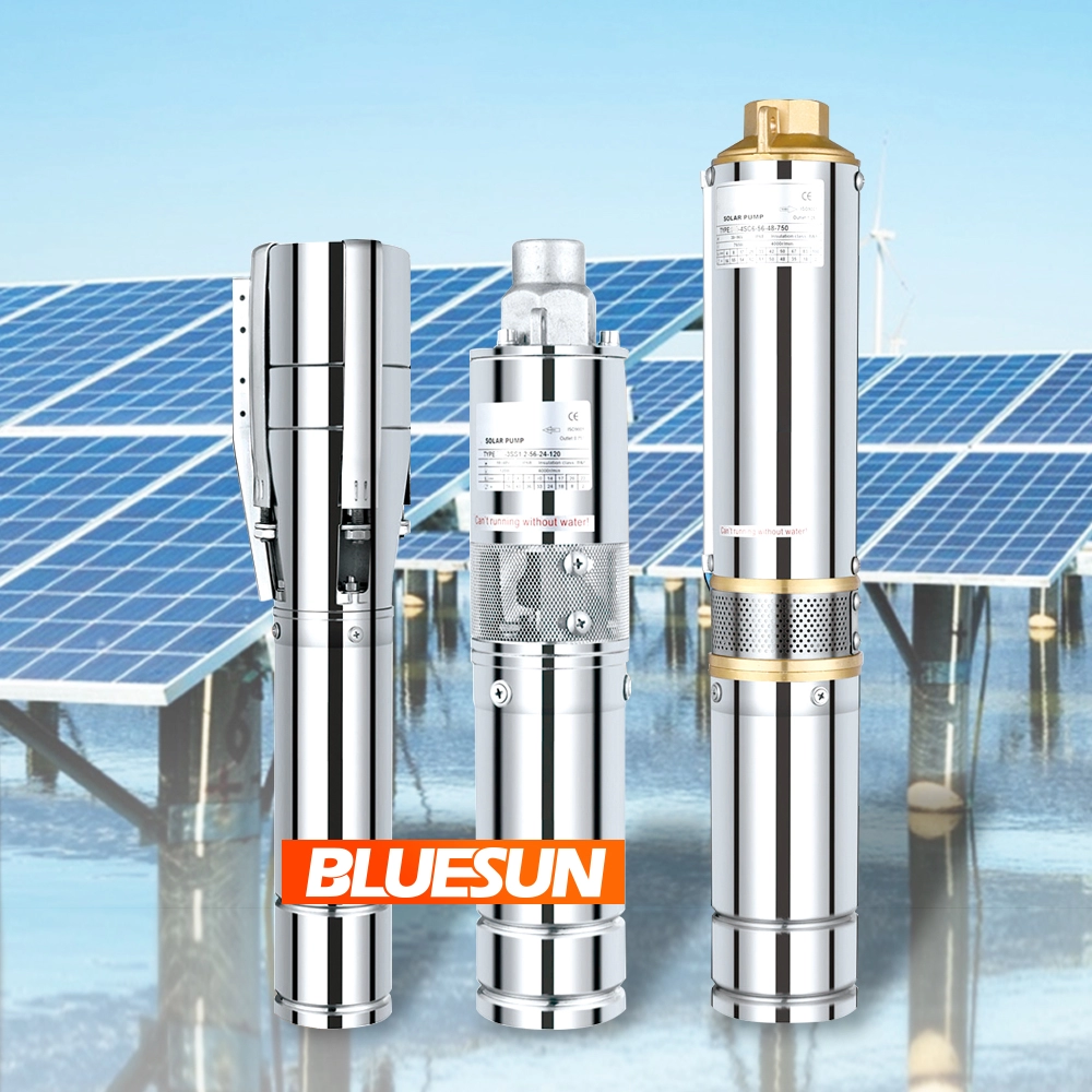 Bluesun 2.2kw DC ระบบปั๊มน้ำพลังงานแสงอาทิตย์ขนาดเล็ก