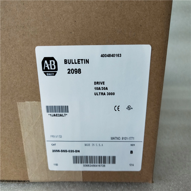 Allen Bradley 2098-DSD-020-DN Ultra 3000 เซอร์โวไดรฟ์