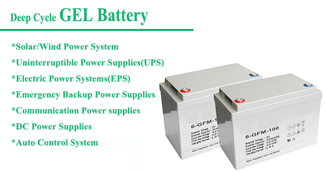 Solar Storage Tubular Gel Battery 