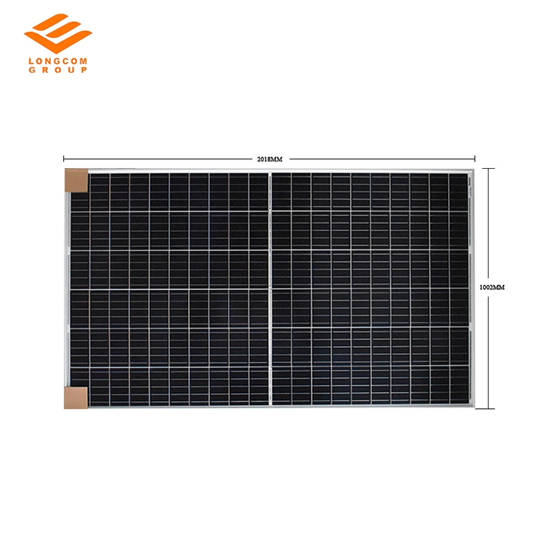 Mono Solar Panel 540w พร้อม 144 Cells Half Cut Type