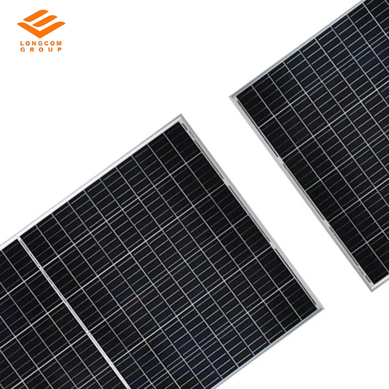 กลุ่มพลังงานแบบยาว 530W Monocrystalline 166mm M6 Half Cut 144 แผงเซลล์แสงอาทิตย์ Mono PV Energy Power