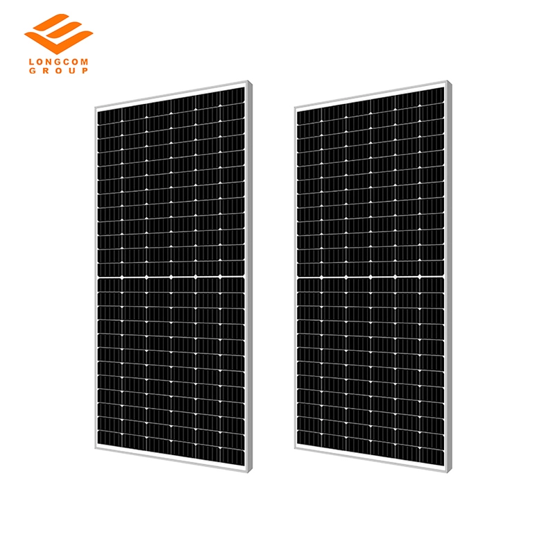 Mono Solar Panel 465w พร้อม 144 Cells Half Cut Type