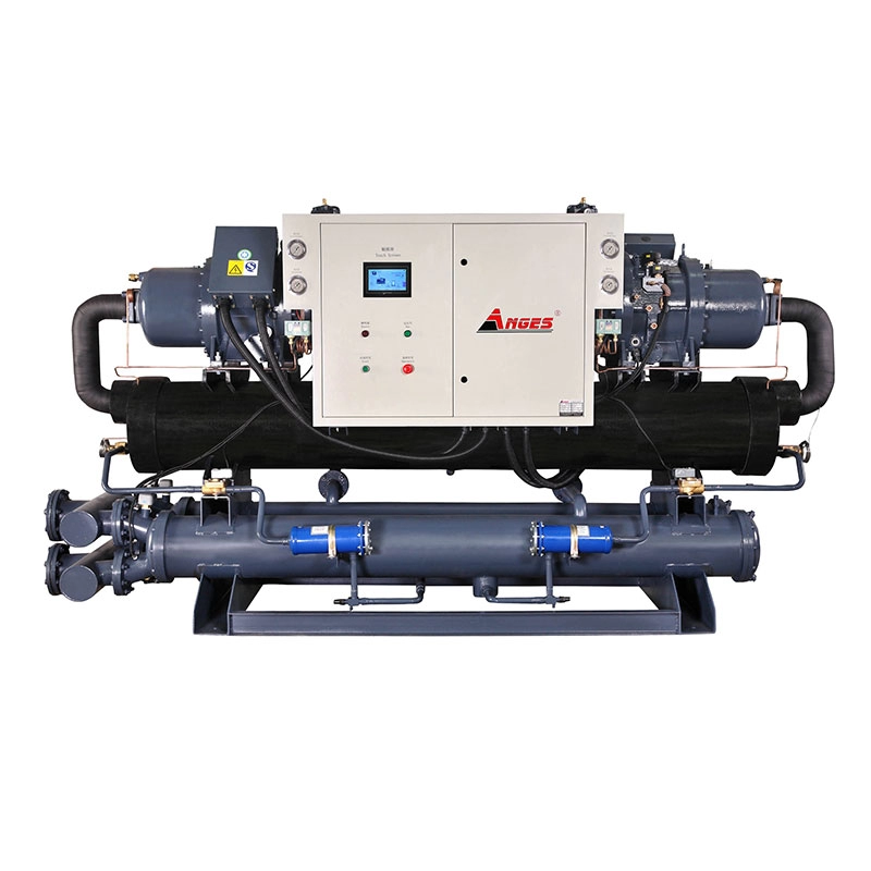 ประเภทสกรูอุตสาหกรรม Water Cooled Double-compressor Water Chiller AGS-170WDH