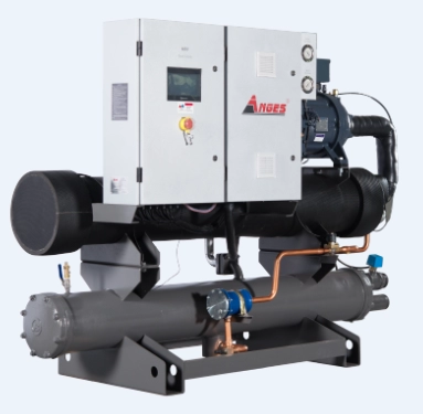 เครื่องทำน้ำเย็นอุตสาหกรรมแบบสกรูอุณหภูมิต่ำ AGS-070WSL