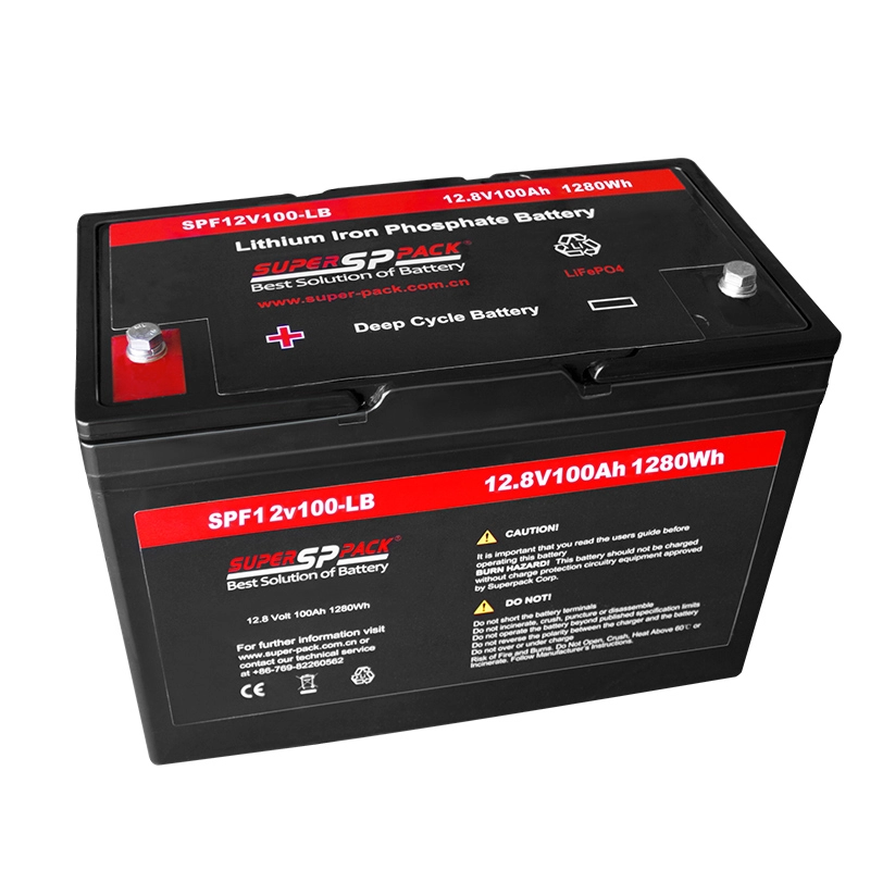 Deep Cycle Lifepo4 Battery Pack 12V 100Ah สำหรับ UPS