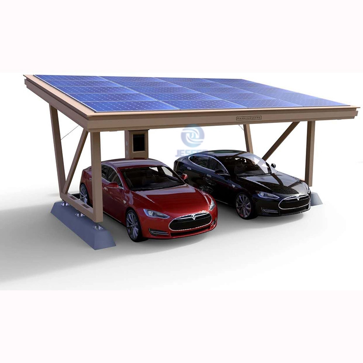 N Type PV Carport Mounting Solution ระบบพลังงานแสงอาทิตย์