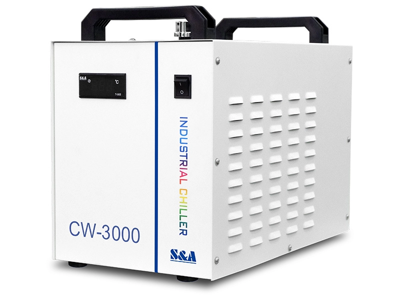 ชิลเลอร์น้ำระบายความร้อนด้วยอากาศ CW-3000 110V 200V 50Hz 60HZ