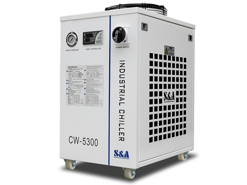 เครื่องทำความเย็น เครื่องทำน้ำเย็น ระบายความร้อนด้วยอากาศ CW-5300 ความจุความเย็น 1800W