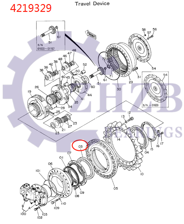 HITACHI PARTS