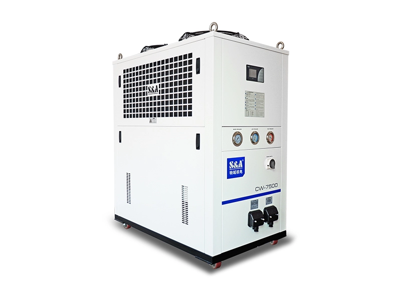 ระบบทำความเย็นอุตสาหกรรมน้ำเย็น CW-7500 14000W ความเย็น