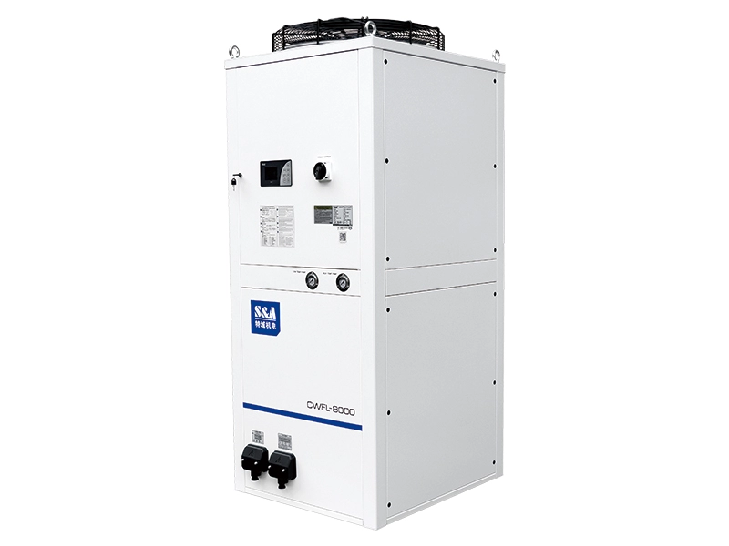 ระบบหมุนเวียนน้ำเย็นอุตสาหกรรม CWFL-8000 สำหรับไฟเบอร์เลเซอร์ 8000W