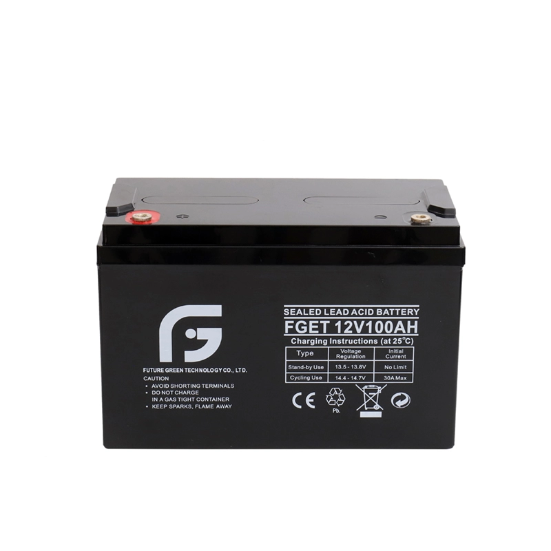 12V 100ah 110ah ชาร์จใหม่ได้ปิดผนึก AGM Solar Battery