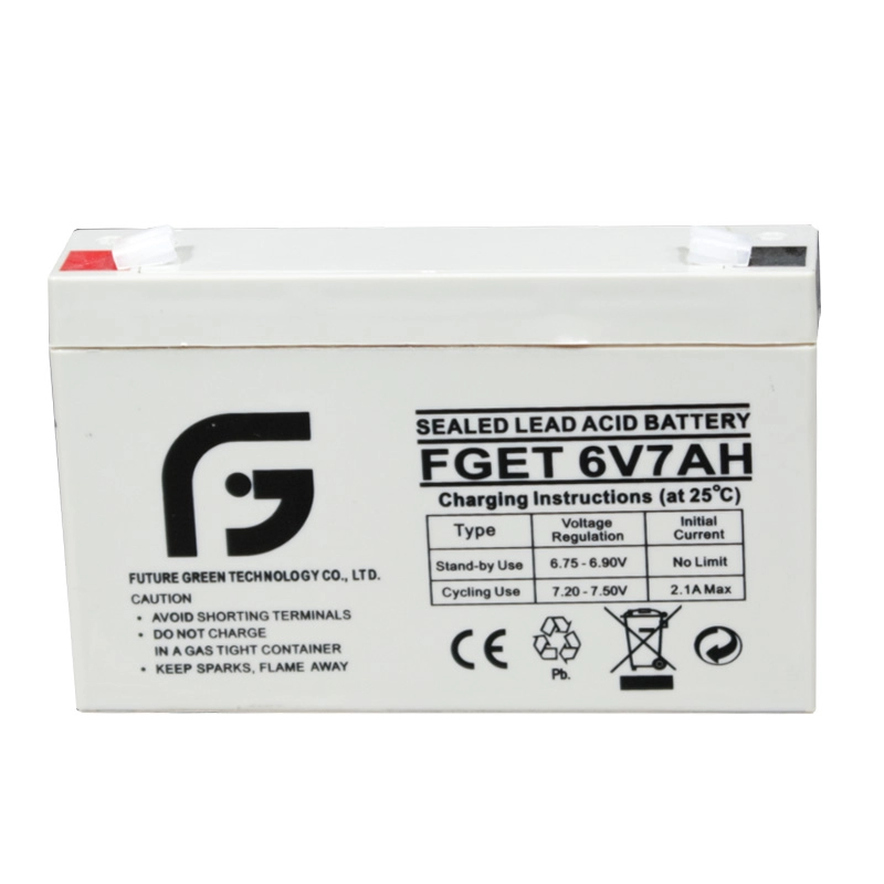 6V 7ah CE MSDS อนุมัติ UPS AGM Lead Acid Battery