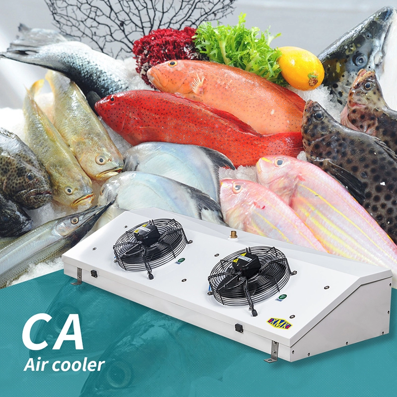 ระบบทำความเย็นสำหรับอาหารทะเลใช้เครื่องทำลมเย็นเชิงพาณิชย์