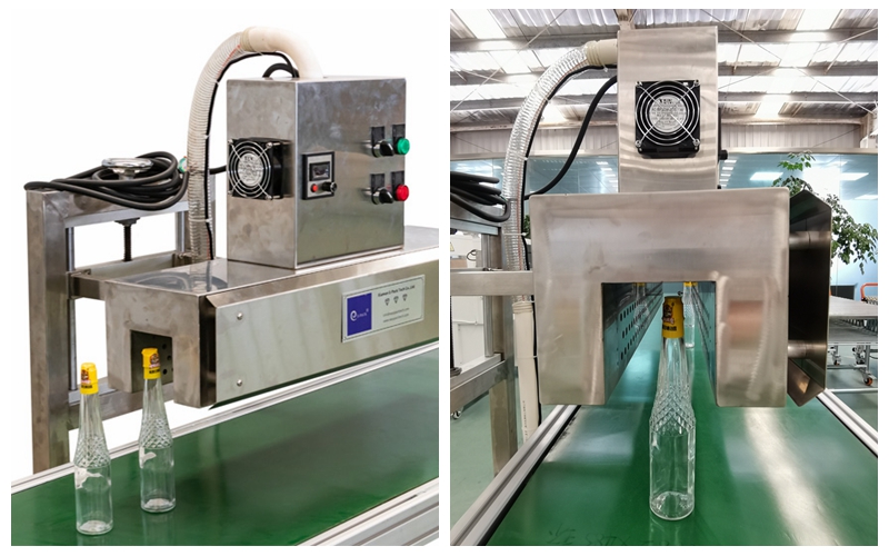 aluminium bottle necking machine