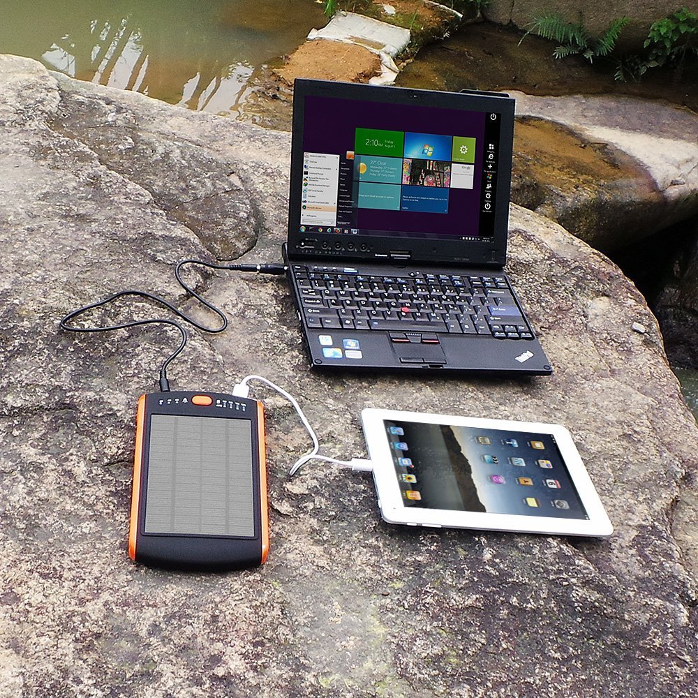 Laptop solar chargers