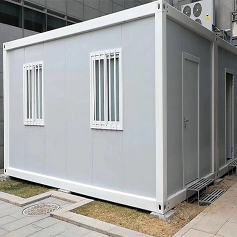 ติดตั้งอย่างรวดเร็ว Modular Mobile Prefabricated Building Steel Material Container House / Office / Dormitory