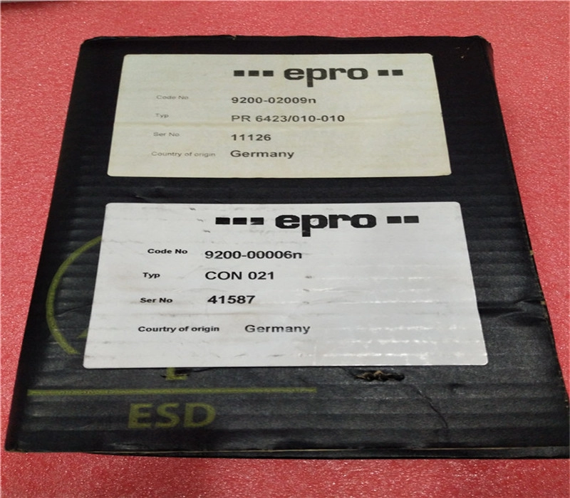 EPRO PR9268/200-000 การแทนที่กระแสน้ำวน