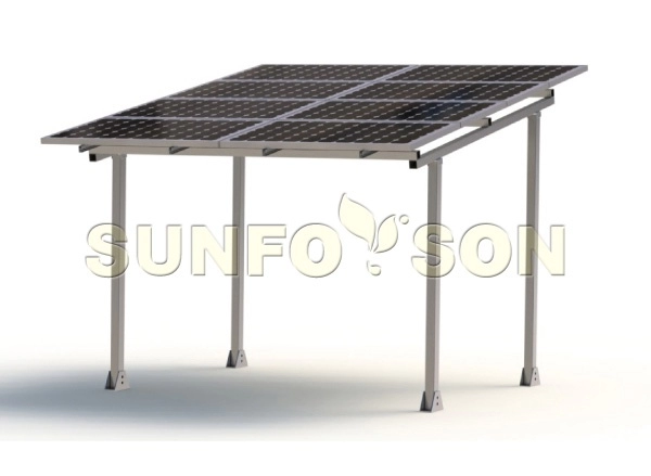 โครงสร้างการติดตั้ง SunRack Solar Carport