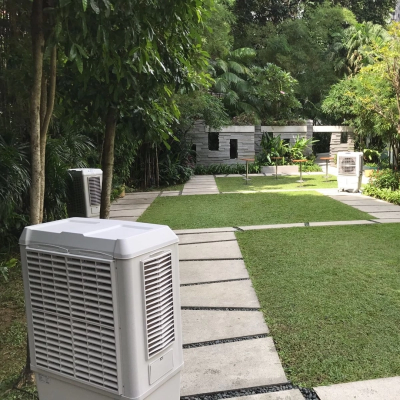 XZ13-080 ครัวเรือน Room ในประเทศ Evaporative Air Cooler แบบพกพา Water Air Cooler