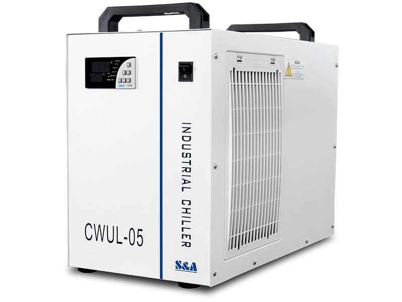 เครื่องทำความเย็นแบบหมุนเวียนสำหรับทำความเย็น 3W-5W UV laser