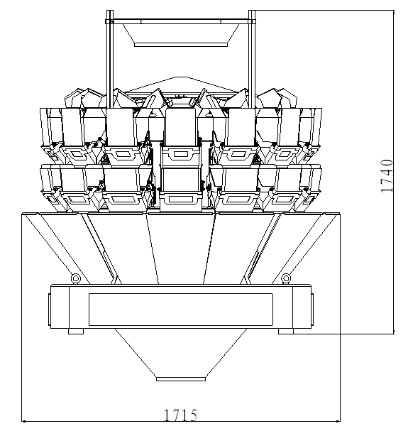 Vegetable Weighing Machine