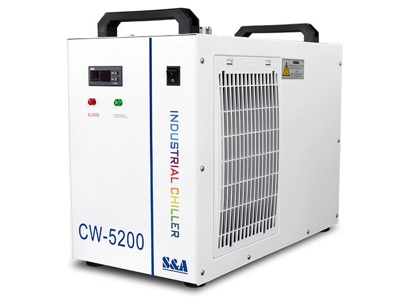 CW-5200 เครื่องทำน้ำเย็นสำหรับระบายความร้อนด้วย UV LED Exposure machine