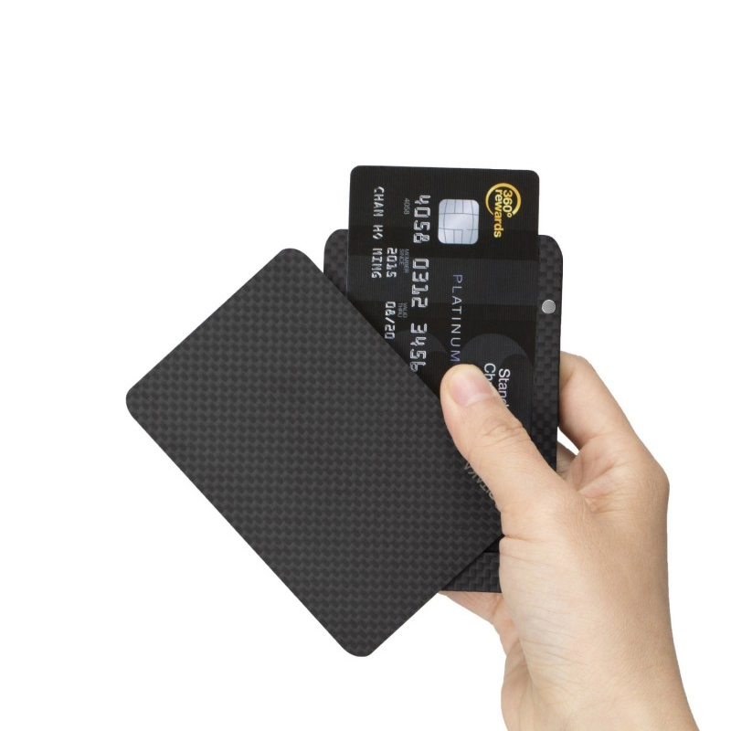 บัตรปิดกั้น RFID ที่สามารถป้องกันบัตรธนาคารในกระเป๋าสตางค์
