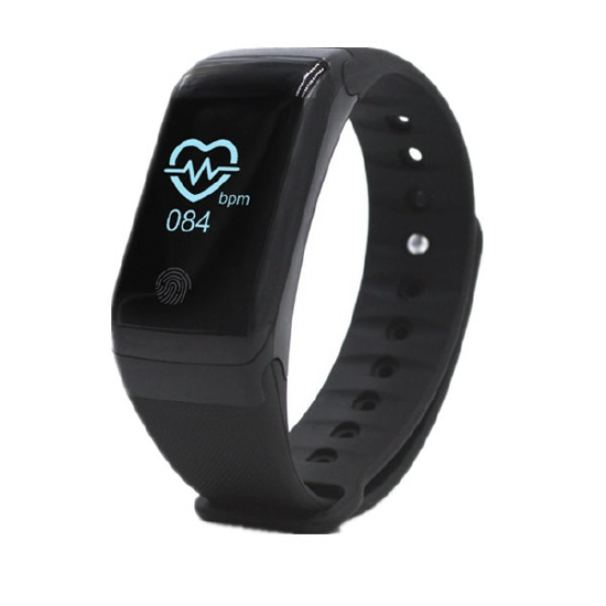 IP67 กันน้ำ Heart Rate Detection การตรวจสอบสุขภาพ Bluetooth Wearable