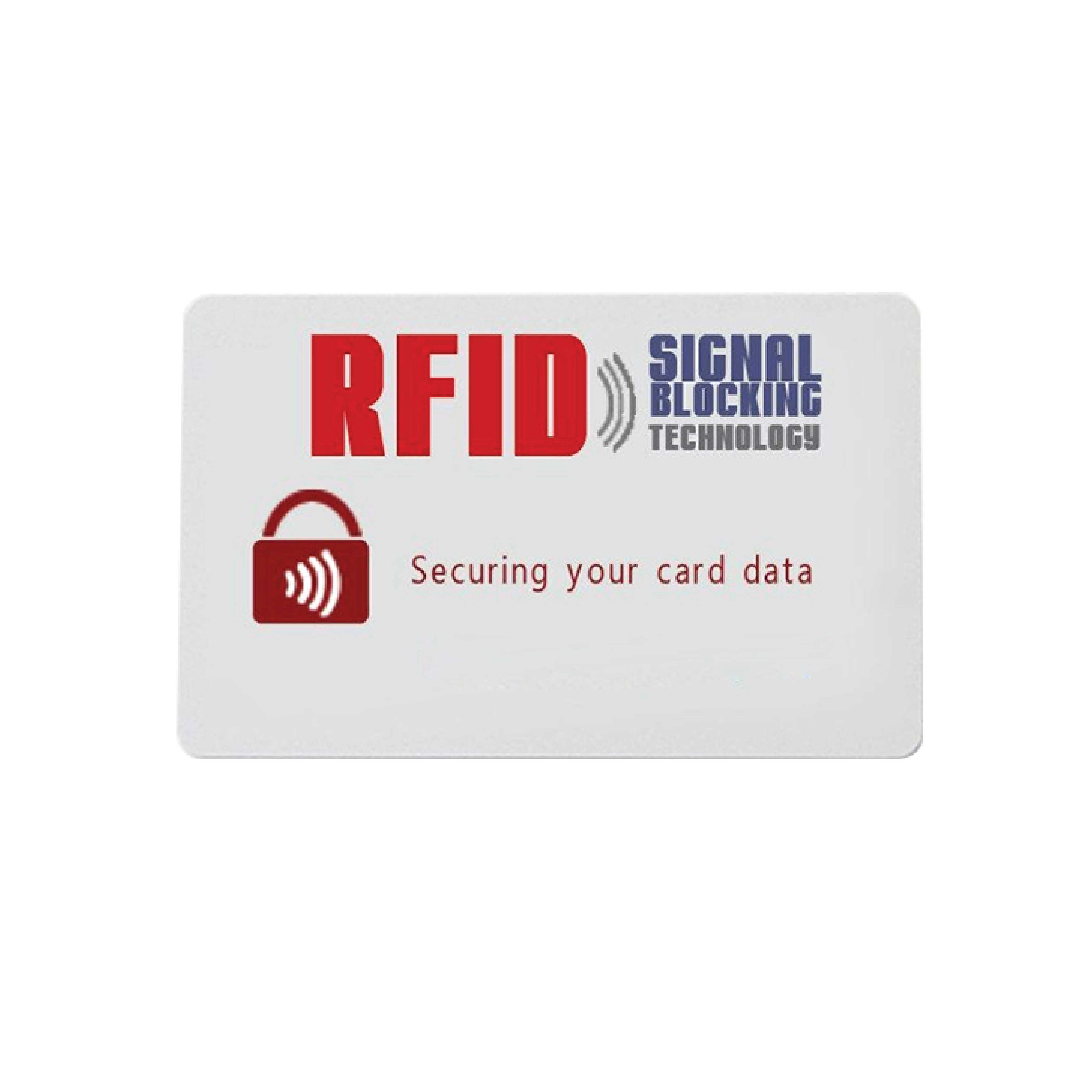 การ์ด RFID แบบมีชีลด์พร้อมชิปโบลกิ้ง