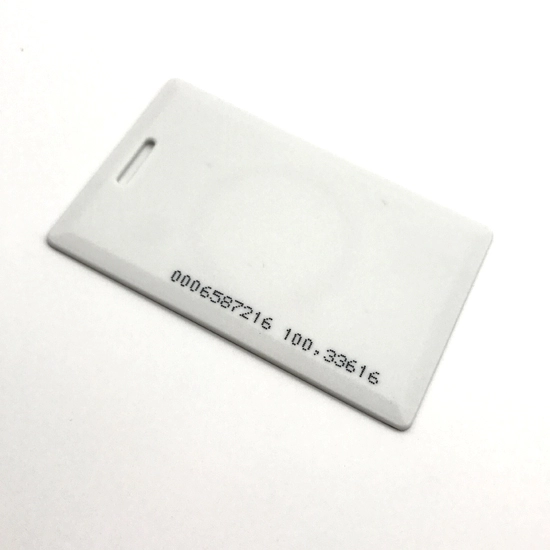 RFID T5577 ชิป 125Khz ID Clamshell Thick Card สำหรับ Access Control