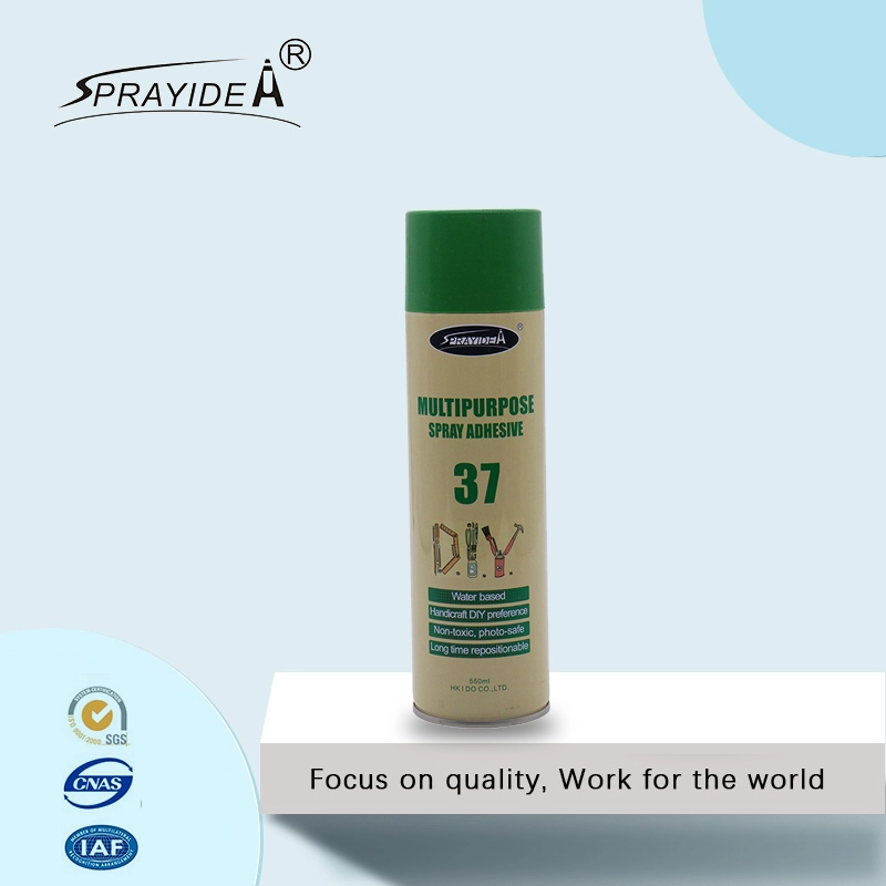 Sprayidea 37 Water Based Multipurpose Spray กาวสำหรับวัสดุที่มีน้ำหนักเบา