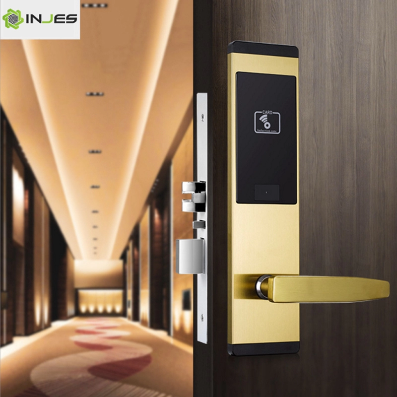 ระบบล็อคโรงแรมด้วยบัตร RFID T5557 แบบอิเล็กทรอนิกส์พร้อมซอฟต์แวร์การจัดการฟรี