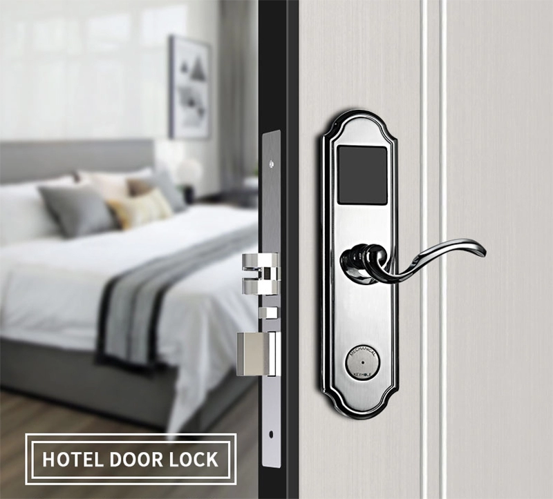 ล็อคประตูโรงแรมแบบอิเล็กทรอนิกส์ที่ปลอดภัยสำหรับโซลูชันการจัดการห้องพัก