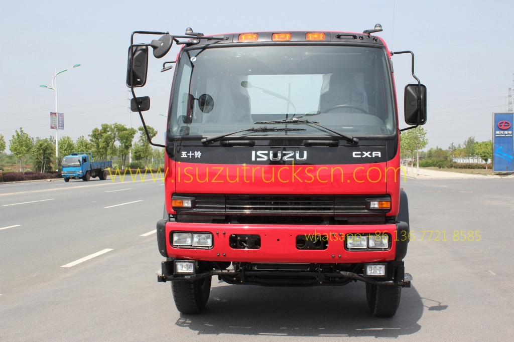 16Cbm-18Cbm VC46 Isuzu Chassis รถบรรทุกขยะมูลฝอย