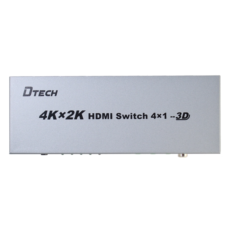 DTECH DT-7041 4K 4 ทาง HDMI SWITCH พร้อมเสียง