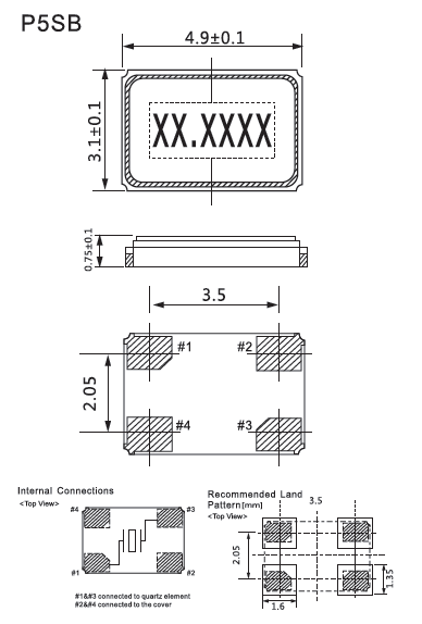 SMD Quartz Crystal MHz