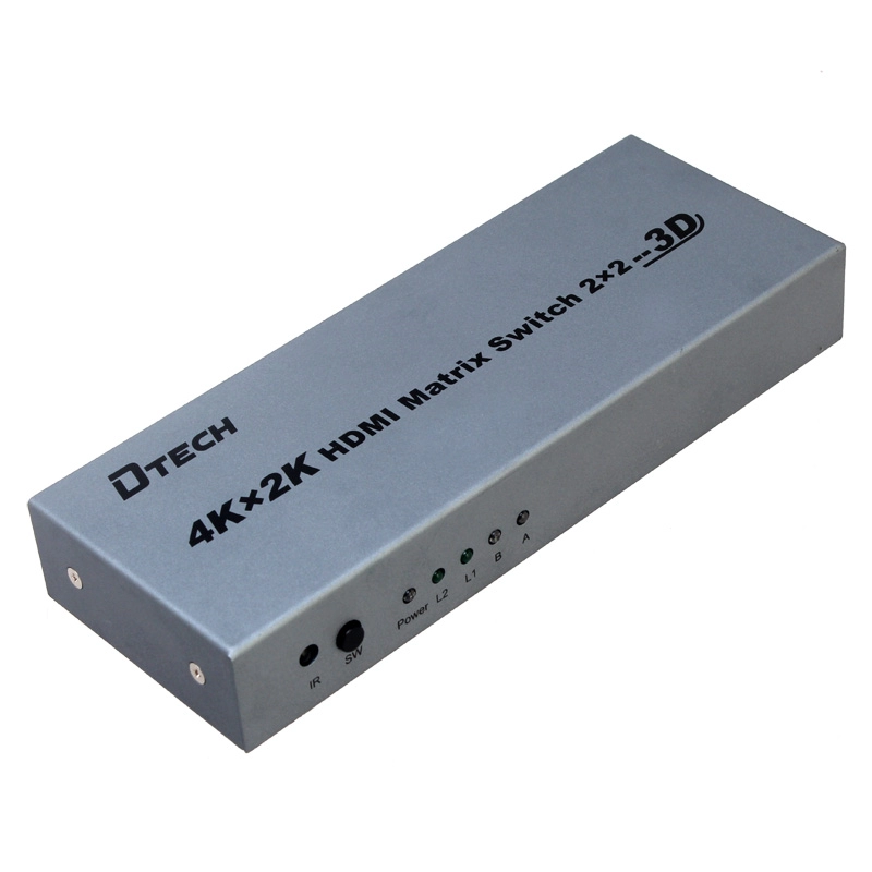 DTECH DT-7422 4K HDMI MATRIX 2 ถึง 2