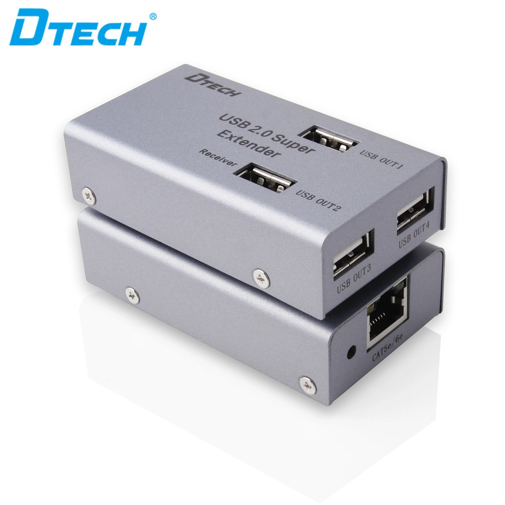 DTECH DT-7014A ตัวขยาย USB 2.0 4 พอร์ต 50M