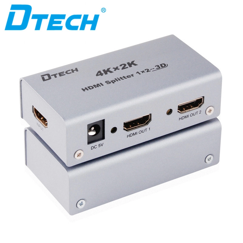 DTECH DT-7142 4K 1 ถึง 2 HDMI SPLITTER