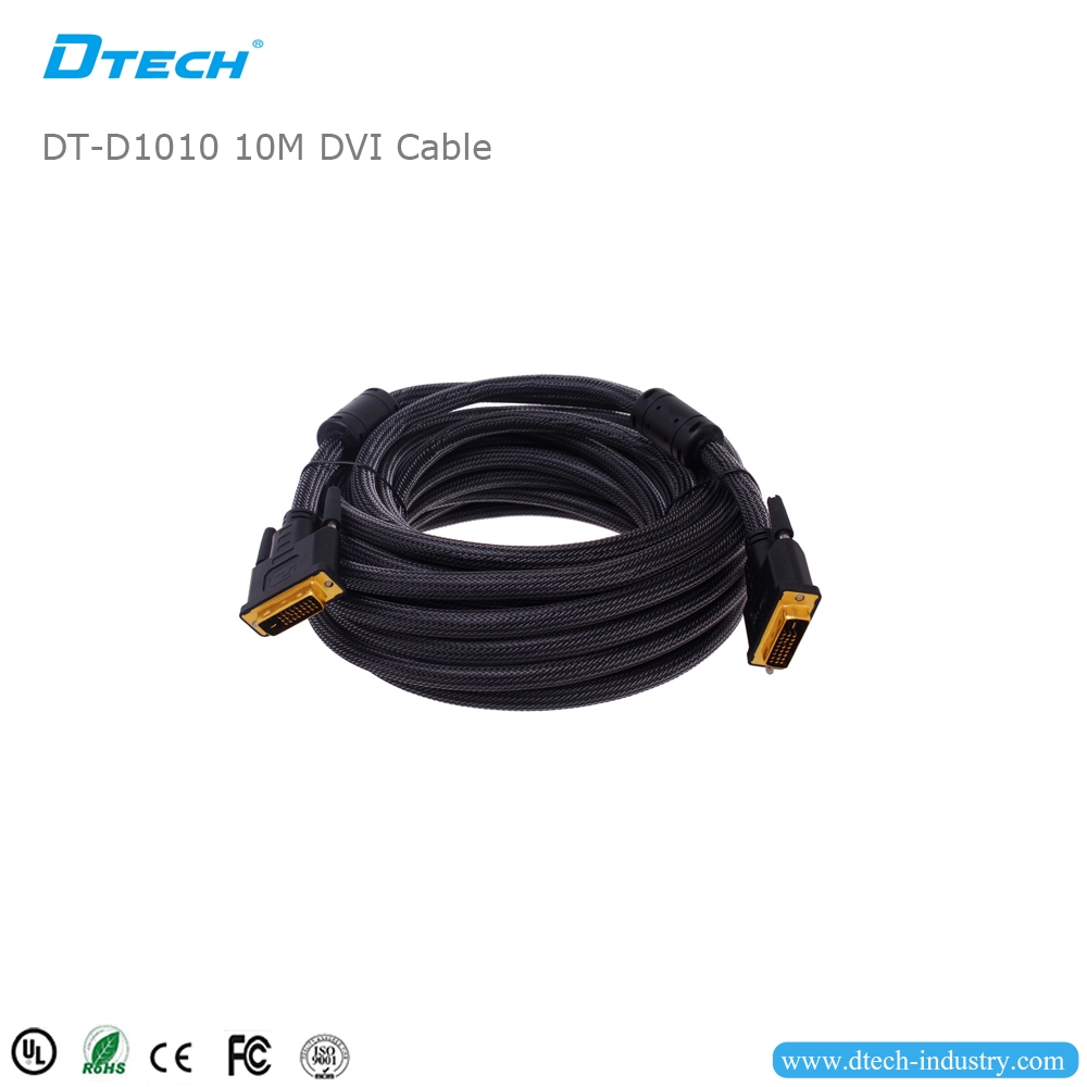 สาย DTECH DT-D1010 10M DVI
