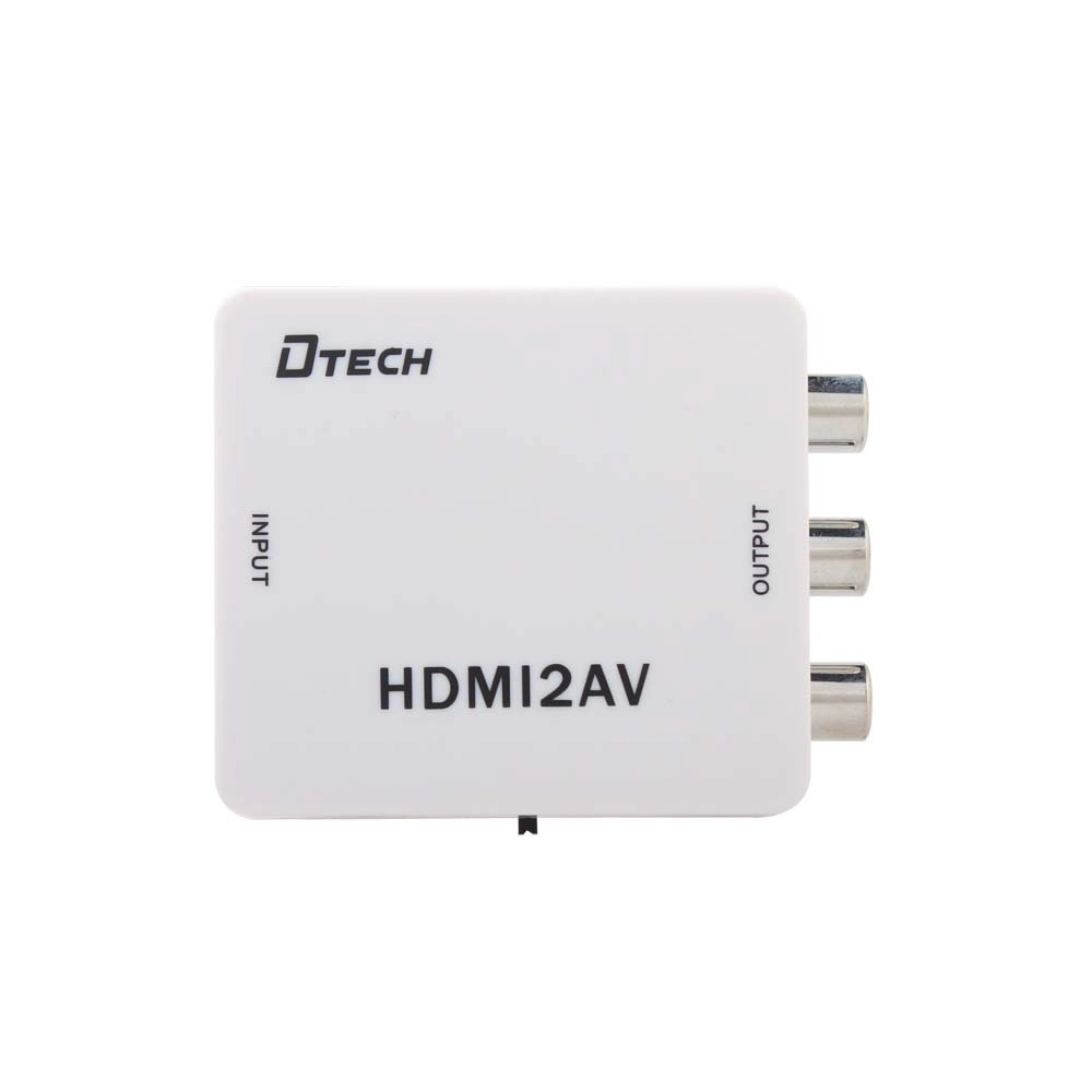 ตัวแปลง DTECH DT-6524 HDMI เป็น AV