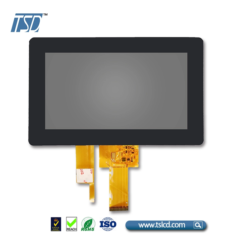 โมดูล TFT LCD ขนาด 7” ความสว่างสูง 500nits พร้อม CTP