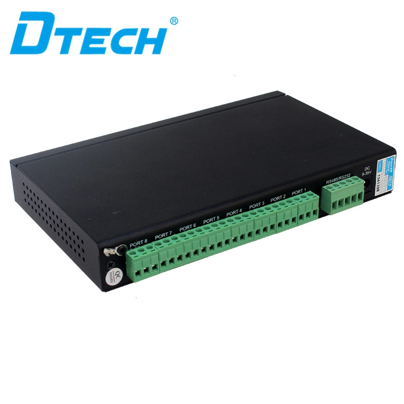 DTECH DT-9028I เกรดอุตสาหกรรม 8 พอร์ต RS485 HUB