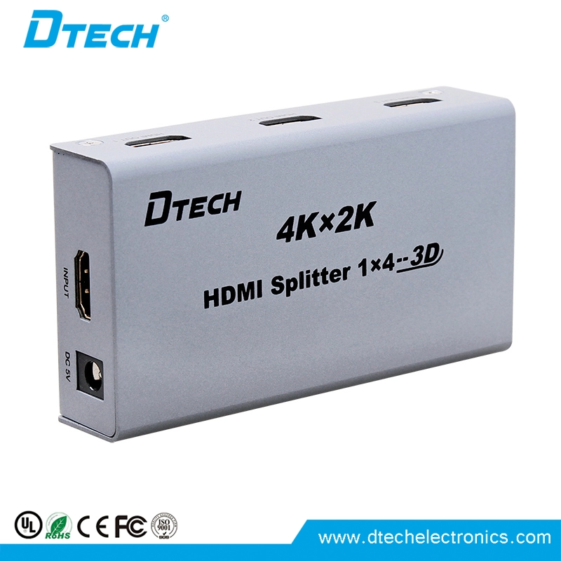 DTECH DT-7144 4K 1 ถึง 4 HDMI SPLITTER