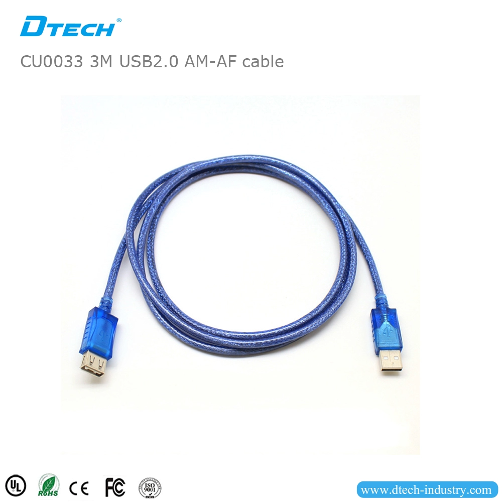 สาย DTECH CU0033 3M USB2.0 AM-AF