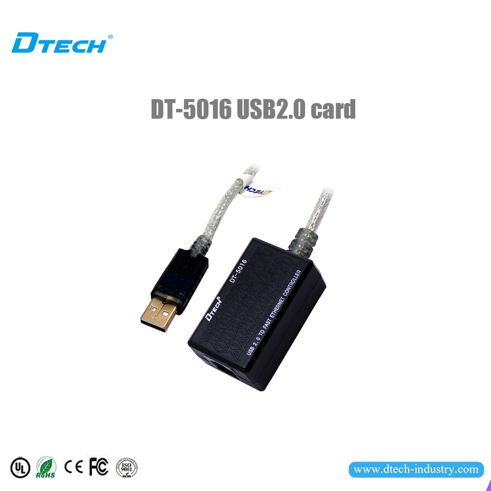 DTECH DT-5016 USB 2.0 ถึง Fast Ethernet Controller