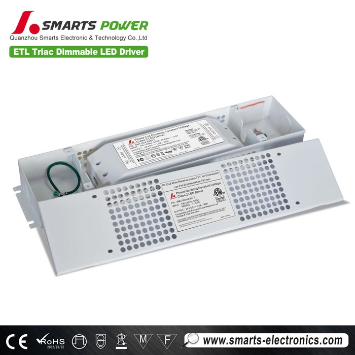 หม้อแปลงไฟฟ้าแรงดันคงที่ 24v 36w triac dimmable led power supply