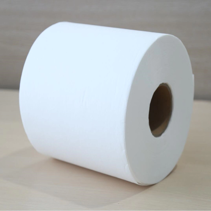 ม้วนกระดาษเช็ดทำความสะอาดห้องคลีนรูมอุตสาหกรรมวูฟโพลีเอสเตอร์สำหรับการใช้งานหลายวิธี